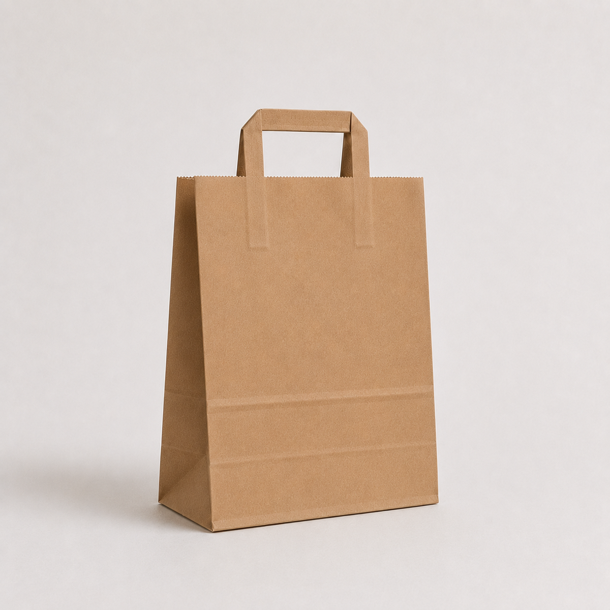 Paper Bags with Flat Handles