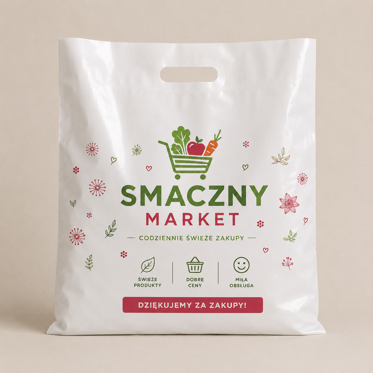 Market DKT z nadrukiem