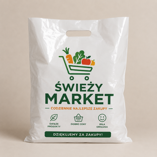Market z nadrukiem